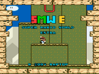 Super Mario World Extra Demo 1 Title Screen